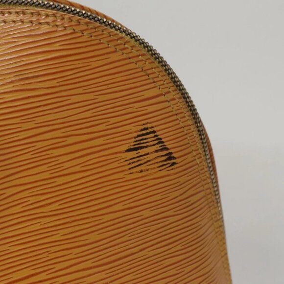 LOUIS VUITTON Epi Alma Hand Bag Yellow LV - Picture 7 of 15